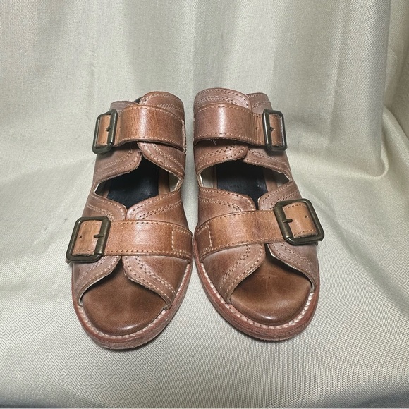 Freebird by Steven Women's Caprice Buckle Leather Sandals Size 8 - Picture 9 of 13